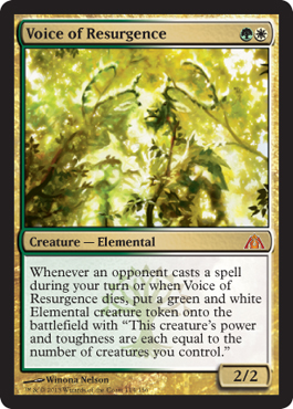 Voice of Resurgence - Dragon's Maze Spoiler