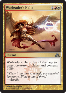 Warleader's Helix - Dragon's Maze Spoiler