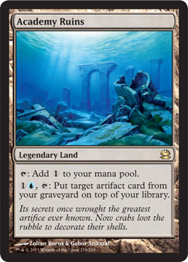 Academy Ruins - Modern Masters Spoiler