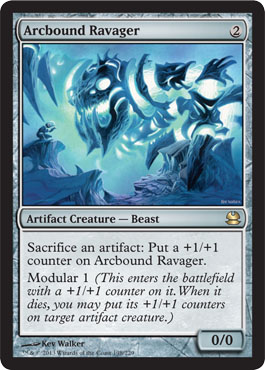 Arcbound Ravager - Modern Masters Visual Spoiler