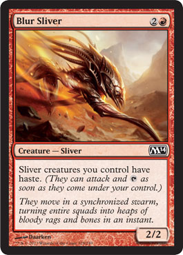 Blur Sliver - M14 MTG Spoiler