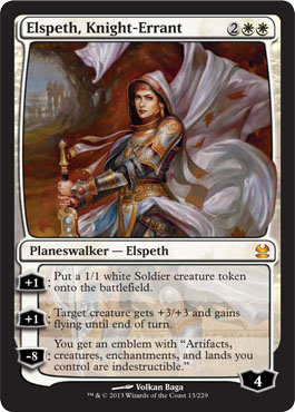 Elspeth, Knight-Errant - Modern Masters Spoiler