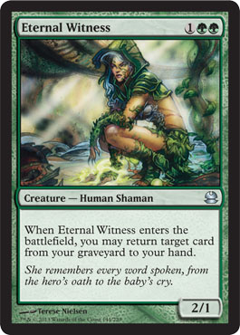 Eternal Witness - Modern Masters Spoiler