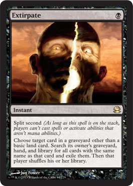 Extirpate - Modern Masters Spoiler