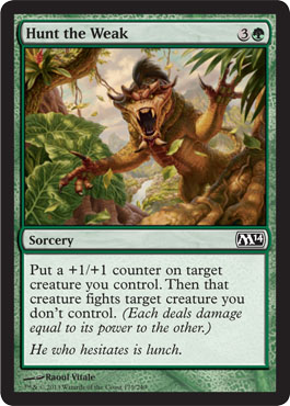 Hunt the Weak - M14 Visual Spoiler