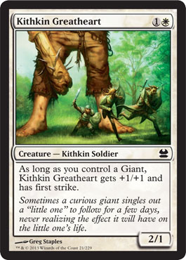 Kithkin Greatheart - Modern Masters Spoiler