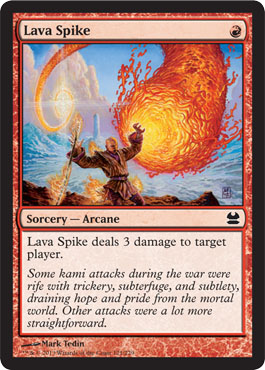 Lava Spike - Modern Masters Spoiler