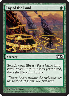 Lay of the Land - M14 Spoiler