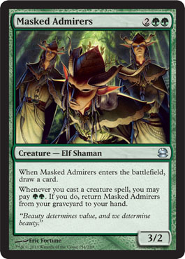 Masked Admirers - Modern Masters Spoiler