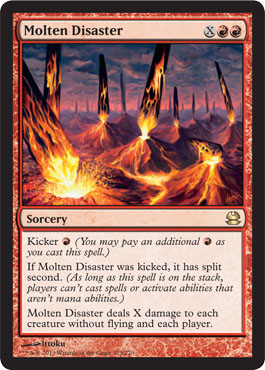 Molten Disaster - Modern Masters Spoiler