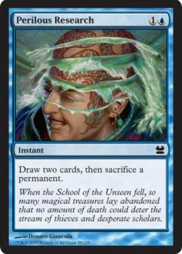 Perilous Research - Modern Masters Spoiler