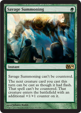 Savage Summoning - M14 Core Set