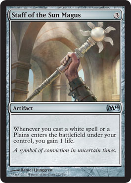Staff of the Sun Magus - M14 Spoiler