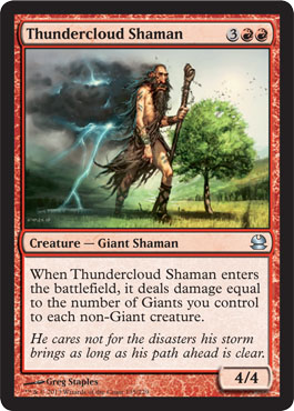 Thundercloud Shaman - Modern Masters Spoiler