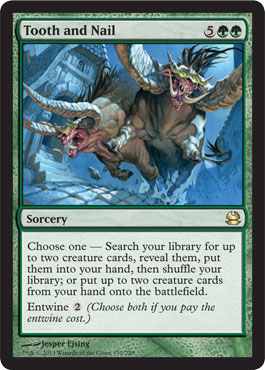 Tooth and Nail - Modern Masters Visual Spoiler