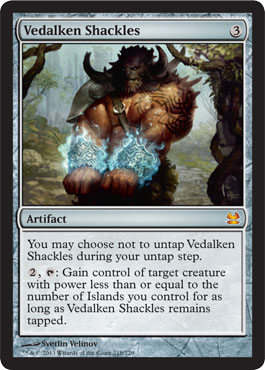 Vedalken Shackles - Modern Masters Visual Spoiler