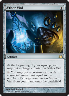 Æther Vial - Modern Masters Spoiler