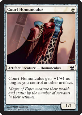 Court Homunculus - Modern Masters Spoiler