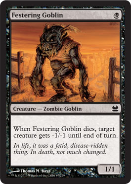 Festering Goblin - Modern Masters Spoiler