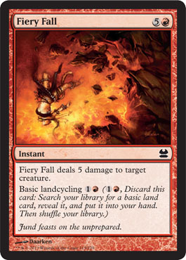 Fiery Fall - Modern Masters Spoiler