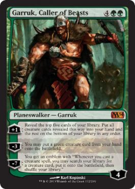 Garruk, Caller of Beasts - M14 Spoiler