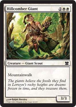 Hillcomber Giant - Modern Masters MTG Spoiler