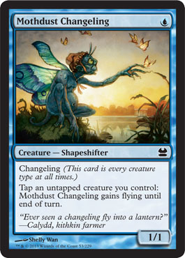 Mothdust Changeling - Modern Masters Spoiler