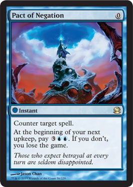 Pact of Negation - Modern Masters Spoiler