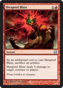 Shrapnel Blast - Modern Masters Spoiler