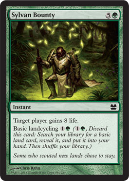 Sylvan Bounty - Modern Masters Spoiler