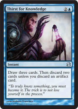 Thirst for Knowledge - Modern Masters Spoiler