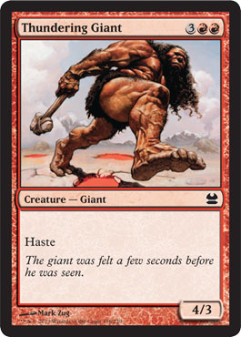 Thundering Giant - Modern Masters Spoiler