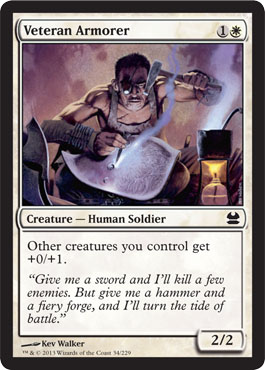 Veteran Armorer - Modern Masters Spoiler