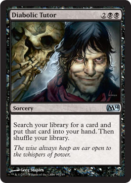 Diabolic Tutor - M14 Spoiler