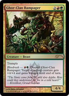 October's FNM Promo - Ghor-Clan Rampager