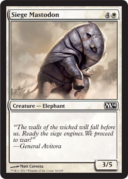 Siege Mastodon - M14 Spoiler