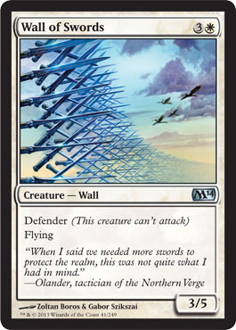 Wall of Swords - M14 Spoiler