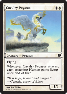 Cavalry Pegasus - Heroes vs Monsters Spoiler