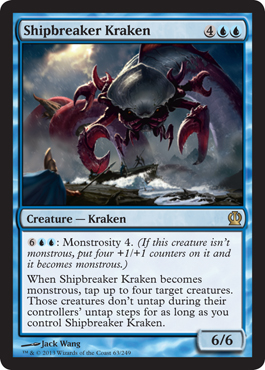 Shipbreaker Kraken - Theros Spoiler