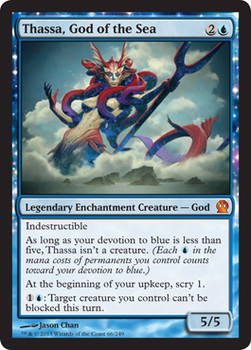Thassa, God of the Sea - Theros Spoiler