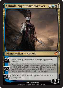 Ashiok, Nightmare Weaver - Planeswalker - Theros Spoiler