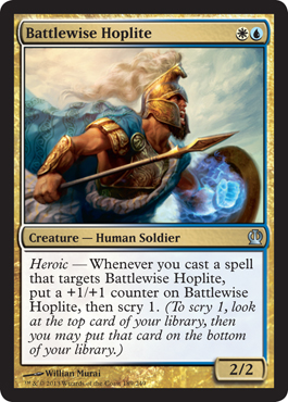 Battlewise Hoplite - Theros Spoiler
