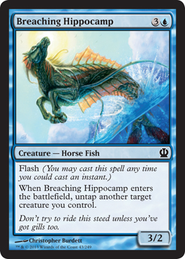 Breaching Hippocamp - Theros Spoiler