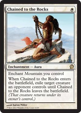 Chained to the Rocks - Theros Spoilers
