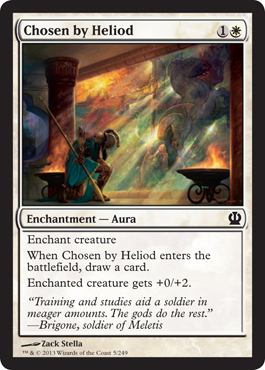 Chosen by Heliod - Theros Spoiler