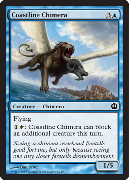 Coastline Chimera - Theros Spoiler