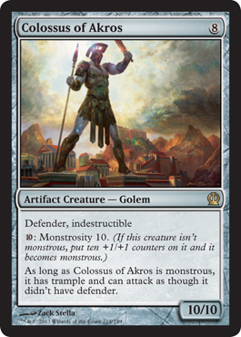 Colossus of Akros - Theros Spoiler