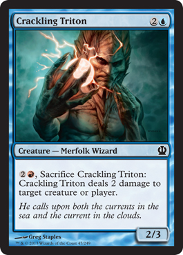 Crackling Triton - Theros Spoiler