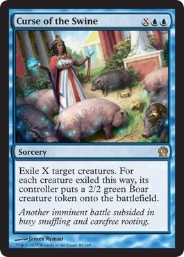 Curse of the Swine - Theros Visual Spoiler