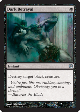 Dark Betrayal - Theros Spoiler